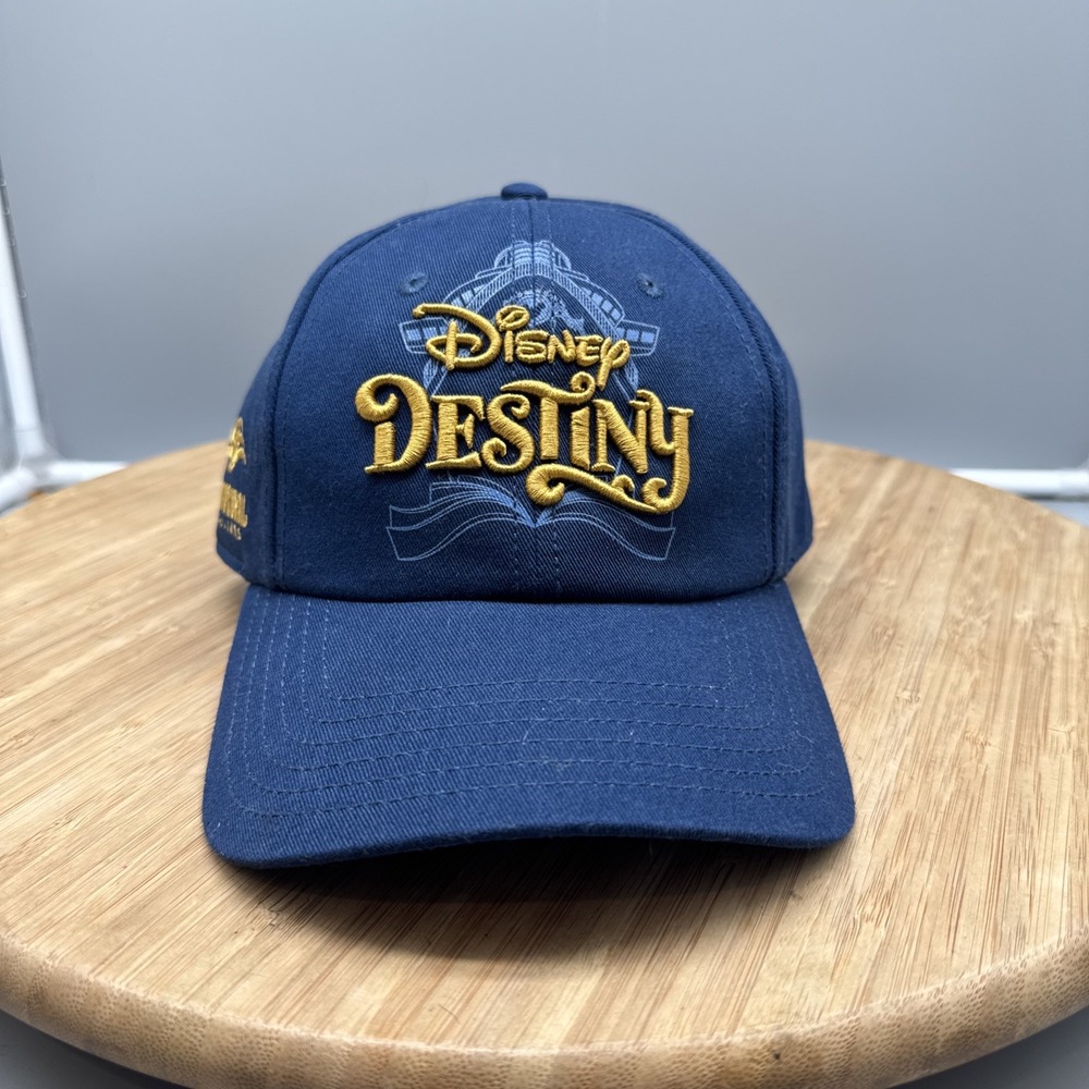 Disney Destiny Inaugural Sailings Baseball Hat RARE Disney Cruise Line NWOT